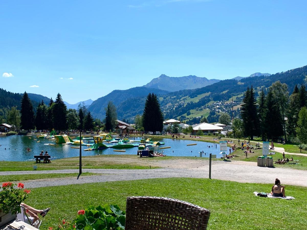 Chalet Le Renard Du Lac Ле-Гет Екстериор снимка