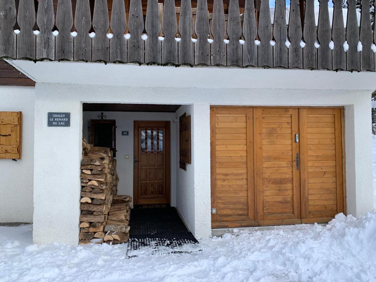 Chalet Le Renard Du Lac Ле-Гет Екстериор снимка