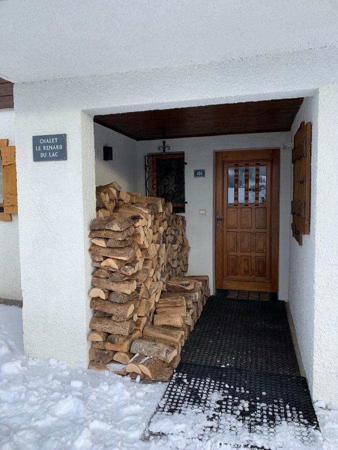 Chalet Le Renard Du Lac Ле-Гет Екстериор снимка